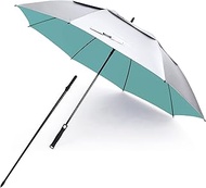 G4Free Vented UV Golf/Beach Umbrella 68" Arc, Auto Open Oversize Extra Large Windproof Sun Shade Rai
