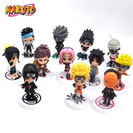 Anime figure naruto shippuden hinata sasuke itachi kakashi gaara action figure