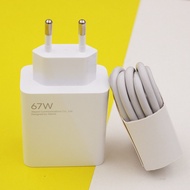 For Xiaomi Charger 67W EU Mi Fast Wall Charger Quick Charge for Xiaomi 13 12 12t 12s Pro Lite Redmi
