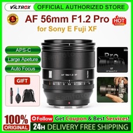NEW Viltrox 56mm F1.2 Pro Auto Focus APS-C Large Aperture Portrait Cameras Lens for Fujifilm XF for 