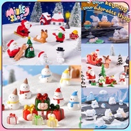 TRI Set of 7-12 table decoration models for Christmas, capybara, polar bear mini set of inanimate aq