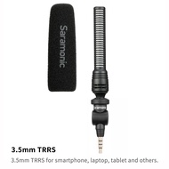 Saramonic SmartMic5S Super-Long 3.5mm TRRS Onidirectional Unidirectional Microphone Plug and Play fo