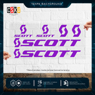 Cutting Stiker Scott Variasi Sepeda Sticker Frame Aksesoris Body Mtb Lipat
