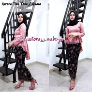 Stelan Kebaya Gofia Brukat Belt for Aurora Fabric and Batik Plisket Skirt for Women