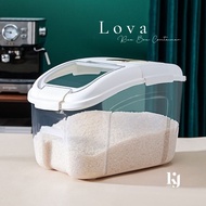 LOVA RICEBOX Container Rice Dispenser Container 5kg