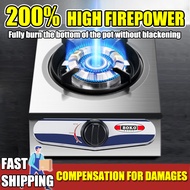 **5 times thermal efficiency**Single burner gas stove Heavy Duty High-efficiency Burner Stove Cooktop Kitchen Appliance Benchtop and Energy-Saving Single Furnace Portable for Natural Gas gas stove mini burner gas stove
