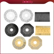 [Lohobby] Coffee Grind Ruler, Coffee Bean Grind Measuring Accessories Grinding Range Reference