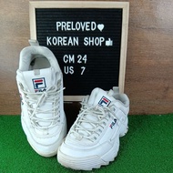 Preloved Fila rubber shoes for Women G1124