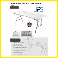 ❦ ☋ ☢ 6ft (180cm) Heavy duty foldable table premium quality Lifetime Use