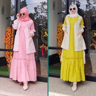 Angghean - malika abaya dress
