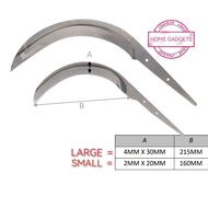 Coconut Sickle Large/Small Spring Steel SAMLEE M2222，Mata Sabit Kelapa Besar/Kecil Besi Spring SAMLE