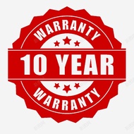 10-year warranty