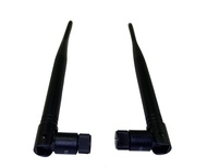 Stratux ADS-B High Gain 5dBi Antenna Set - 1090MHz & 978MHz Labeled Antenna Bundle for SMA and MCX-C