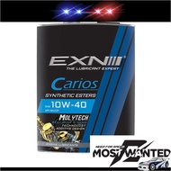 +Combo Oil Filter+ EXN CARIOS SAE 10W40 SEMI SYNTHETIC 4L MOLYTECH Engine Oil (4L) BEZZA MYVI SAGA 1