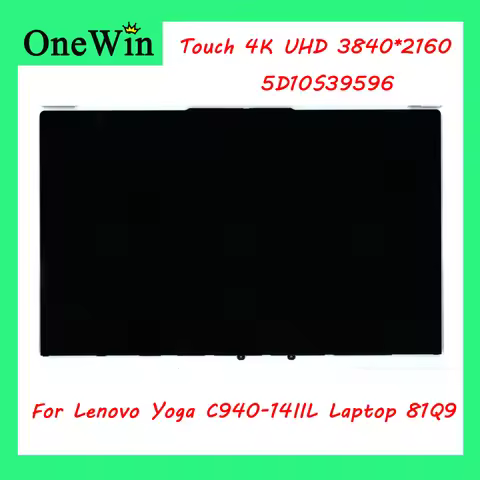 For LENOVO Yoga C940-14IIL (ideapad) 81Q9 5D10S39596 UHD 4K LCD touch screen 40PIN 3840*2160