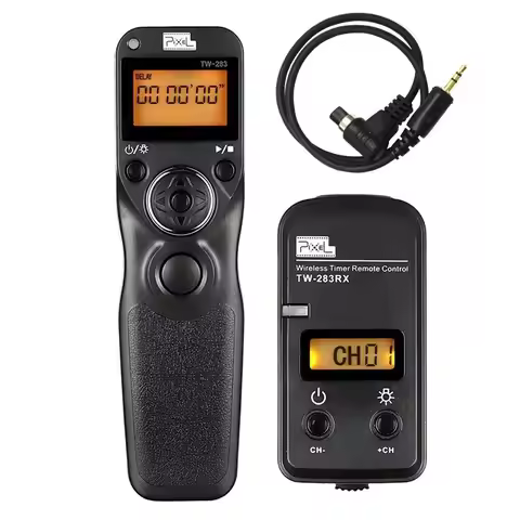PIXEL TW-283 N3 Wireless Timer Shutter Release Remote Control For Canon EOS 7D/6D/5D series/1D serie