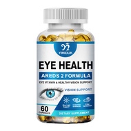 Eye Vitamins Lutein Capsules Zeaxanthin & Bilberry Extract Supports Eye Strain Dry Eyes and Vision H