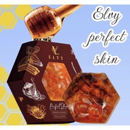 ELVY sabun putihkan kulit ORIGINAL HQ ELVY soap Perfect Skin Dapat mencerahkan kulit, menghilangkan jerawat dan jeragat