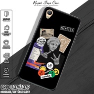 Softcase Oppo A37F / A37 - Casing Oppo A37hp / A37F Aesthetic Motif - Silicone Oppo A37Fhp - OPPO A3