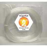 Kigyoka Fishing Line Super Strong 18mx10 rolls 20lbs