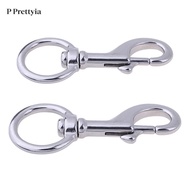 [P Prettyia] Sturdy Swivel Bolt Snap Hook Swivel Trigger Clip Dog Leash Clip Solid Design