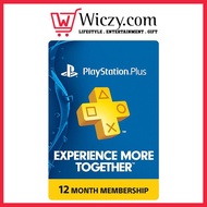 Playstation Plus Membership 12 Months - PS3/ PS4/ PS Vita (MY)