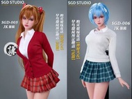 【🛎可動人偶 預訂🛎】SGD 工作室 新世紀福音戰士 EVA 3.0 惣流 式波 明日香 蘭格雷 & 綾波麗 凌波麗 02號機β 貳號機 二號機 零號機「戰鬥服 & 水手服」1/3比例 矽膠 可動人偶