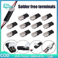 50 Pcs Electrical Connector Wire Cable - 2Pin Way Plug Automotive Wire Connector Plug Terminals