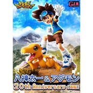 全新 現貨 G.E.M 數碼暴龍 八神太一 & 亞古獸 MegaHouse 20周年紀念版 數碼暴龍機