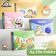 【SG】5pcs A4 File Children Worksheet File Holder Cartoon File Stationery Storage Children’s Day Gift