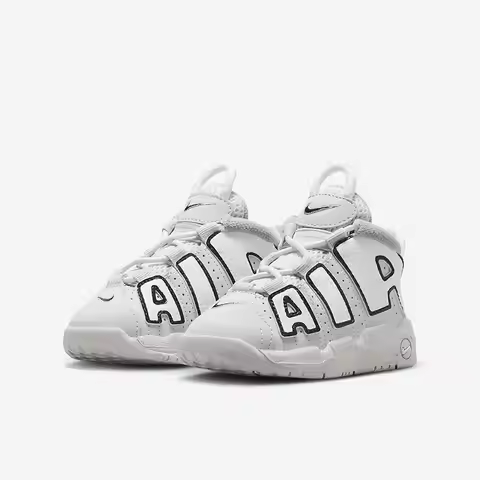Nike Authentic Air More Uptempo Children's Sports Casual Shoes FD0024-001