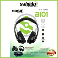 Salpido B101 Bass + Stereo Wireless Headphone With Folding / TF/AUX/Call & Answer / Microphone
