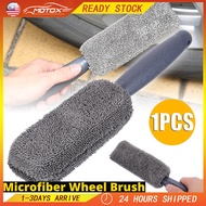 MOTOX Berus Microfiber Roda Kereta Tayar Rim Sukan Berus Berus Perincian Pemegang Panjang Pembersih 