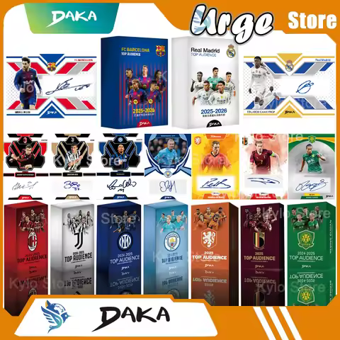 Messi Yamal Daka Football Collection Card 2025-2026 Real Madrid Barcelona Manchester Juventus Ac Int