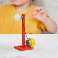 predolo Handheld Crank Generator Educational Toy Detachable Easy Assembly Physics