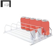 Drink Organizer  Soda Dispenser Fit for Fridge for Fridge-Holds Up to 15 Cans Shelf Automatic Bevera