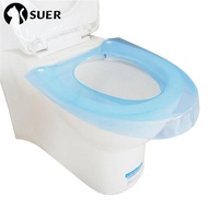 SUERHD Toilet Seat Cover All seasons universal Bathroom Accessories Pure Color Pad Bidet Cover