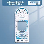MONLEYTA | Rotatable Multifunctional Ruler Set For Primary And High School Students Triangle Ellipse