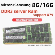 Samsung/Micron DDR3 Server Memory Module X79 1066MHz 1333MHz 1600MHz 1866MHz 16GB ECC REG RAM