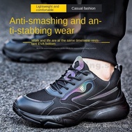Steel Toe-toe Safety Shoes Kevlar Construction Site Work Shoes Protective Shoes Steel Toe Men's Spor