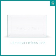 [JBJ] Ultra-Clear Glass Aquarium Rimless Tank (24cm, 30cm, 36cm, 45cm or 60cm)