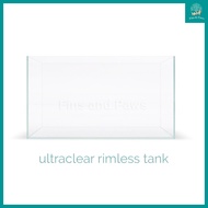 [JBJ] Ultra-Clear Glass Aquarium Rimless Tank (36cm, 45cm or 60cm)