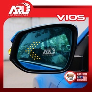 Toyota Vios XP150 NCP150 3rd Blue Side Mirror with LED Signal Lamp LED Winker Mirror Lens For Vios (2013-2019) ARL Motorsport Car Accessories