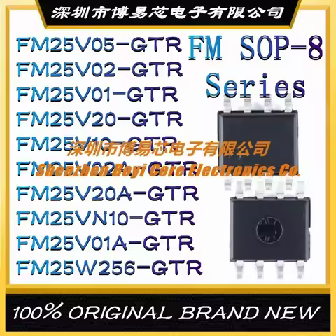 FM25V05-GTR FM25V02 FM25V01 FM25V20 FM25V10 FM25V02A FM25V20A FM25VN10 FM25V01A FM25W256 plastic cas
