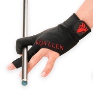 KONLLEN Gloves New Stretch Fabrics Billiard Gloves One Piece Five Colors L/XL Non-Slip Left Right Po