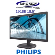 PHILIPS 191S8LH 18.5" / 22E1N1100 22"/ 24E2G2200 24" Flat LCD Monitor FHD 5ms HDMI VESA - Black