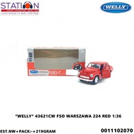 WELLY 43621CW FSO WARSZAWA 224 RED 1-36