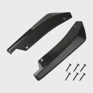 Universal 2PCS Rear Bumper Splitter Universal For Audi A4 B6 B8 B7 B5 B9 A6 C5 C6 C7 Side Spoiler Ca