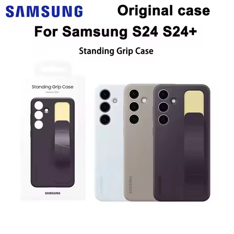 Original case for Samsung Galaxy S24 S24+ Standing Grip Case Smartphone Case genuine for Samsung Gal