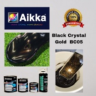 AIKKA BC05 BLACK CRYSTAL GOLD 2K AUTOMOTIVE CAR PAINT